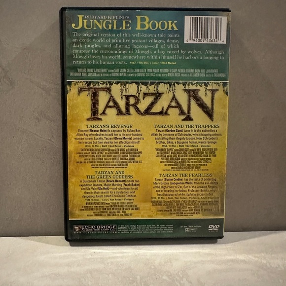 Jungle Book and Tarzan DVD Set - Picture 2 of 3